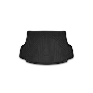 (2015↗) Коврик в багажник (Novline) кроссовер (с нишей под запаску) Toyota Rav 4 2013-2018 гг.