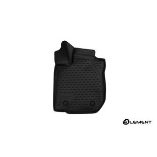 Резиновый коврик передний левый 3D в салон (Novline) Renault Sandero 2013-2022 гг.