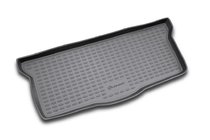 Peugeot 107 2005-2014 гг. Коврик в багажник резиновый (Novline) HB фото 1