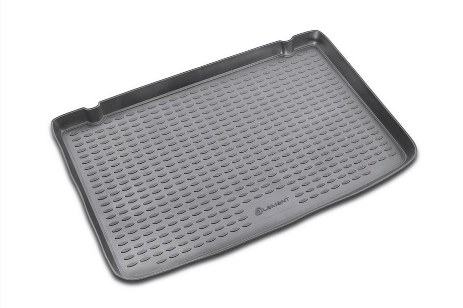 Renault Clio III 2005-2012 гг. Коврик в багажник резиновый (Novline) HB Image