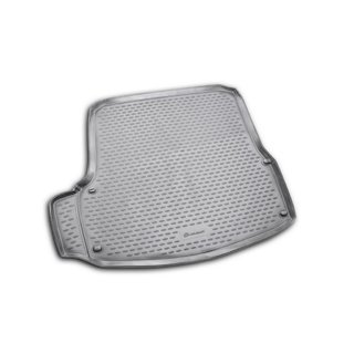 Коврик в багажник резиновый (Novline) HB (2007-2014) Skoda Octavia II A5 2006-2010 гг.