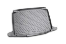 Skoda Fabia 2007-2014 гг. Коврик в багажник резиновый (Novline) HB фото 1