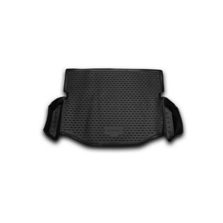 (2014↗) Коврик в багажник (Novline) кроссовер (полноразмерное колесо, боковые карманы) Toyota Rav 4 2013-2018 гг.