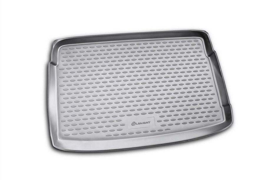 Volkswagen Polo 2010-2017 гг. Коврик в багажник (верхний) резиновый (Novline) HB Image