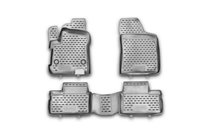 Chery Beat 2009-2015 гг. Резиновые коврики в салон (4 шт, Novline) фото 1