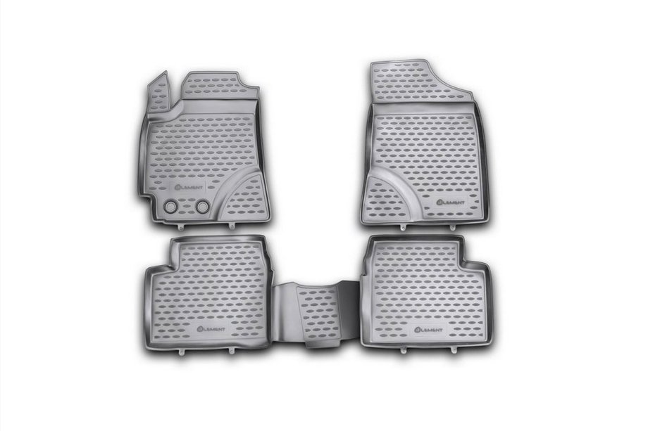 Geely Emgrand EC7 2009- гг. Резиновые коврики в салон (4 шт, Novline) Фото 1