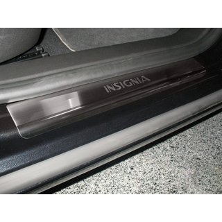 Накладки на пороги Natanika Premium (4 шт, нержавейка) Opel Insignia 2008-2017 гг.