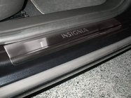 Opel Insignia 2008-2017 гг. Накладки на пороги Natanika Premium (4 шт, нержавейка) фото 1