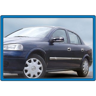 Дверные Молдинги Нержавеющая Сталь (4 шт) Opel Astra G classic 1998-2012 гг. фото 1