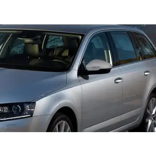 Накладки на Зеркала (2 шт, Нержавеющая Сталь) Skoda Octavia III A7 2013-2019 гг. фото 4