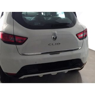 Renault Clio 4 Накладка на задний бампер (под покраску)