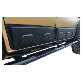Молдинги дверей (4 шт, ABS) Isuzu D-Max 2011-2019 гг. фото 1