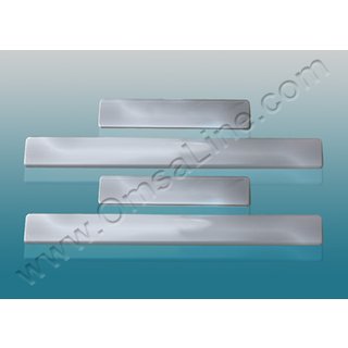 Накладки на пороги OmsaLine нержавейка Alfa Romeo 156 1997-2007 гг. фото 2