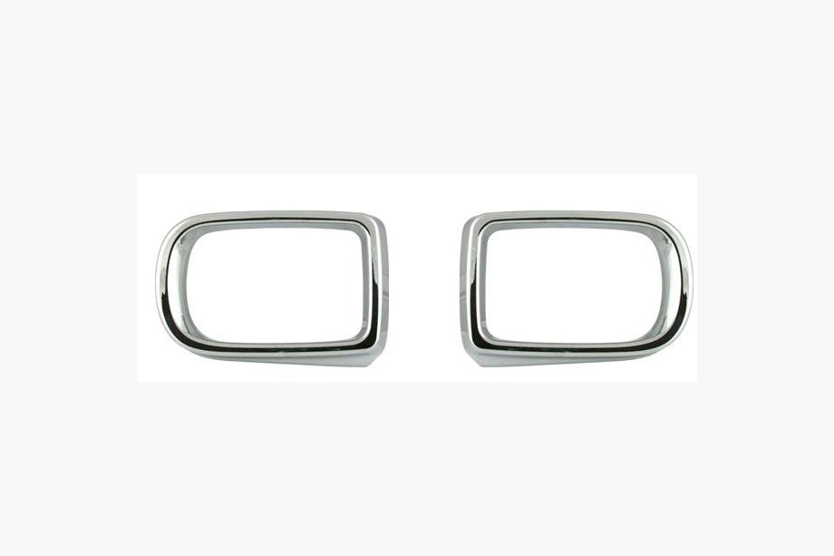 BMW X5 E53 1999-2006 гг. Хромированные Накладки на Зеркала (2 шт., ABS) Image