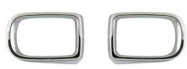 BMW X5 E53 1999-2006 гг. Хромированные Накладки на Зеркала (2 шт., ABS) фото 1