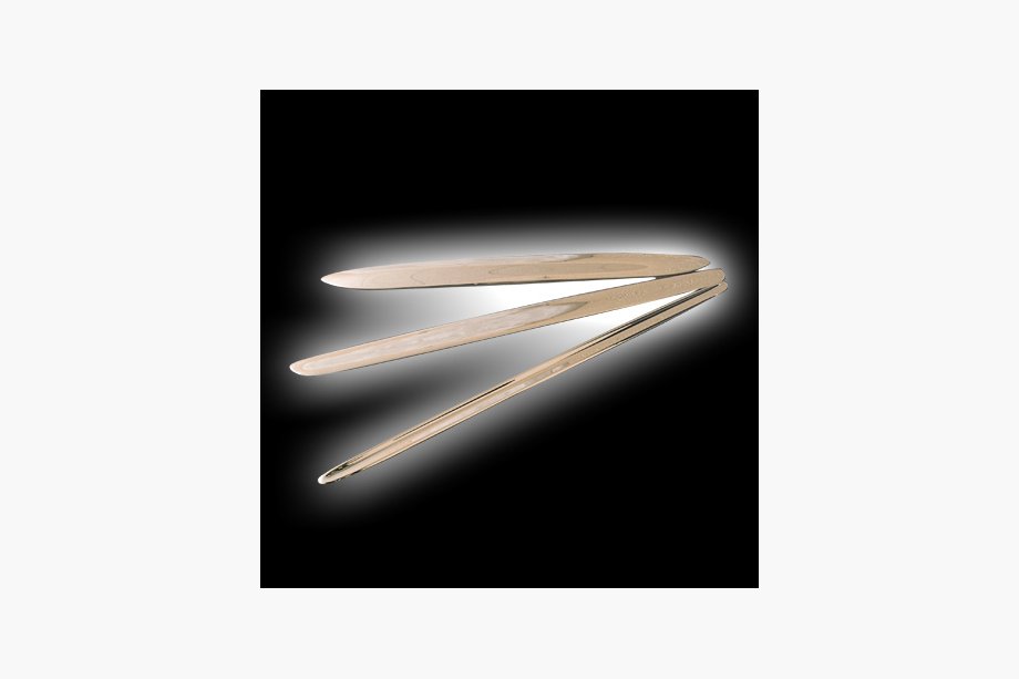 Kia Rio 2005-2011 гг. Задняя накладка (пластик) Image