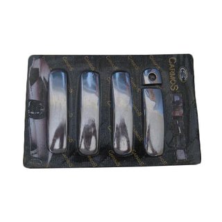 Накладки на дверные ручки (4 шт., ABS) Audi A6 C5 2001-2004 гг.