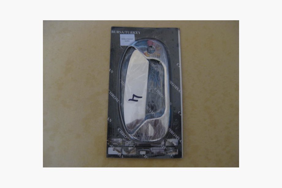 Fiat Doblo I 2001-2005 гг. Хромированная накладка на заднюю ручку Carmos Image