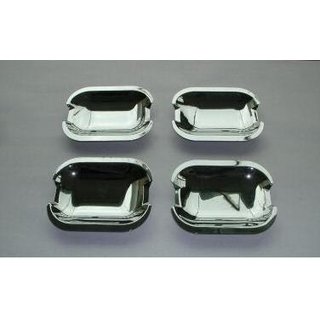 Хромированные Подложки под Ручки (4 шт., Нержавейка) Mercedes ML W163 1997-2005 гг.