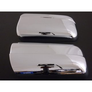 Накладки на Зеркала (2 шт, Нержавейка) Mercedes S-сlass W140 1991-1998 гг.