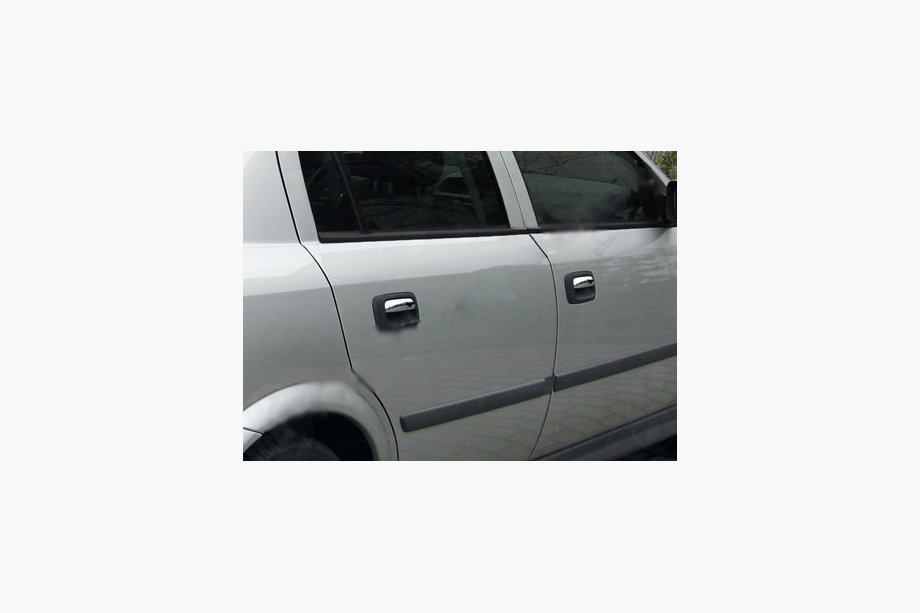 Opel Zafira A 1998-2005 гг. Хромированные Накладки на Ручки (4 шт., Нержавейка) Image