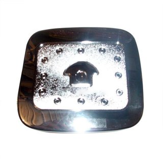 Накладка на Бак Хром Пластик Hyundai Santa Fe 2 2006-2012 гг.