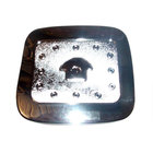 Hyundai Santa Fe 2 2006-2012 гг. Накладка на Бак Хром Пластик фото 1