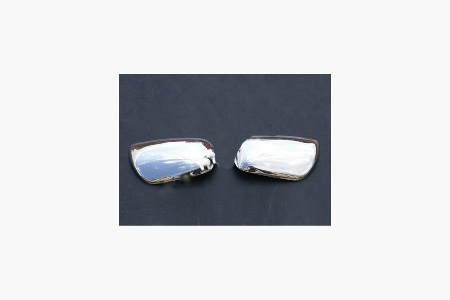 Toyota Rav 4 2001-2005 гг. Накладки на Зеркала (2 шт, Нержавеющая Сталь) Image