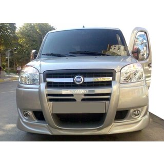 Передний бампер в стиле Sorento (грунтованный под покраску) Fiat Doblo I 2005-2010 гг.