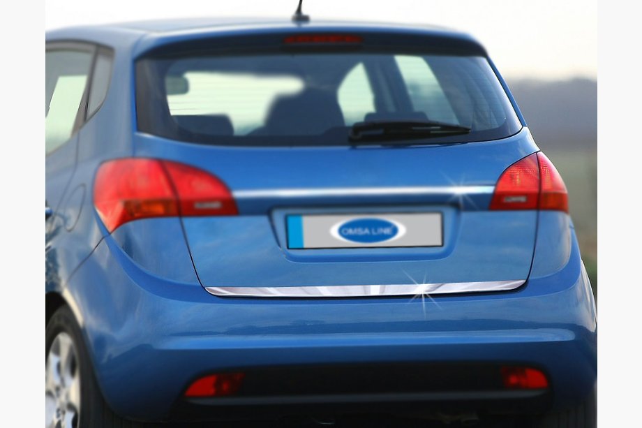 Kia Venga 2010-2019 гг. Накладка на багажник нержавейка Carmos - Турецкая Нержавеющая Сталь Фото 5