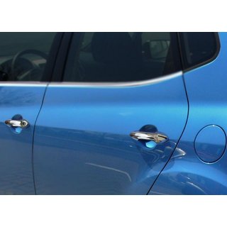 Хромированные Накладки на Ручки (4 шт., Нержавейка) Kia Venga 2010-2019 гг. фото 2