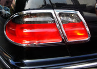 Mercedes E-сlass W210 1995-2002 гг. Хромированные накладки на задние фонари (2 шт., пластик) фото 1