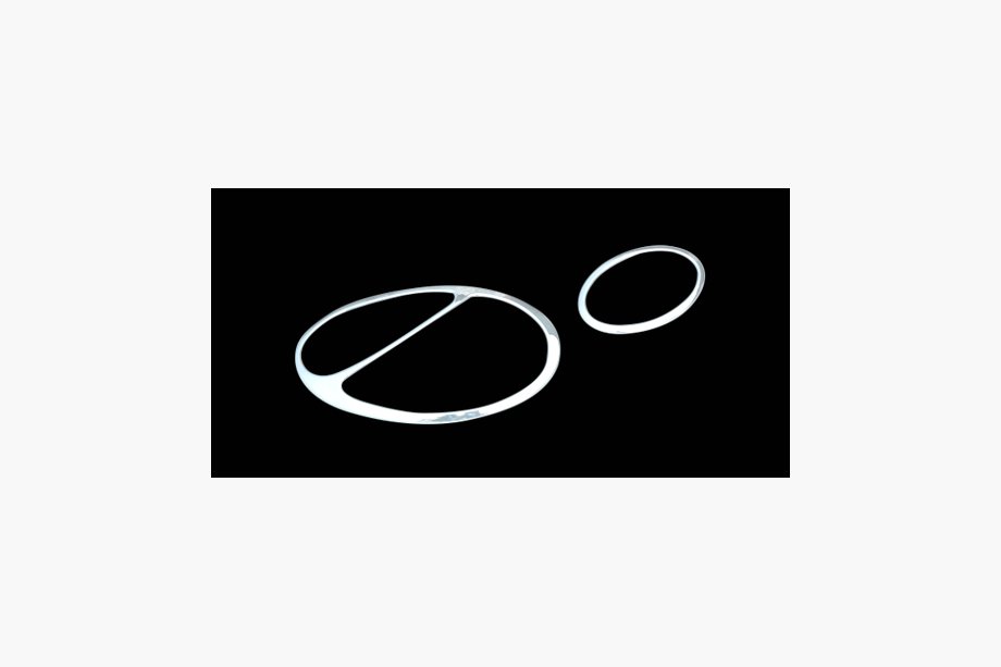 Mercedes E-сlass W211 2002-2009 гг. Накладки на фары (2 шт, пластик) Image