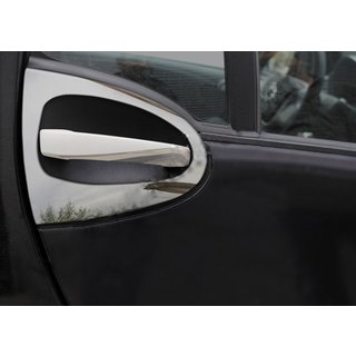 Хромированные Накладки на Ручки (2 шт., Нержавейка) Smart 2007-2014 гг.