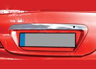 Mitsubishi Lancer 9 2004-2008 гг. Хромированная накладка над номером (нержавейка) фото 1