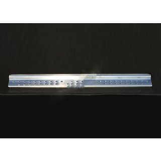 Накладки на пороги OmsaLine (4 шт., нержавейка) Nissan NP300 1999-2015 гг.