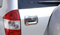 Chery Tiggo 1 2005-2016 гг. Накладка на заднюю ручку (нержавейка) фото 1