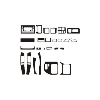 Интерьерные накладки для автомобиля Toyota Land Cruiser Prado 120 2002-2009 гг.