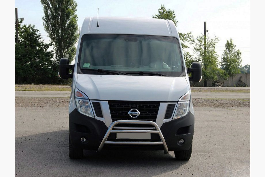 Защита переднего бампера WT022 (нержавейка) Image