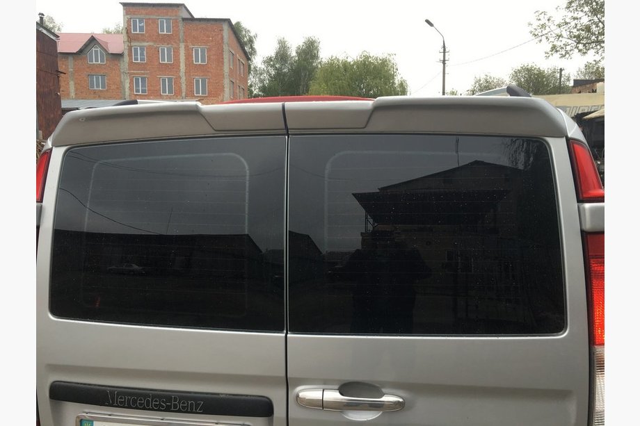 Mercedes Viano 2004-2014 гг. Задний спойлер Anatomico 2-дверный (грунтованный под покраску) Фото 2