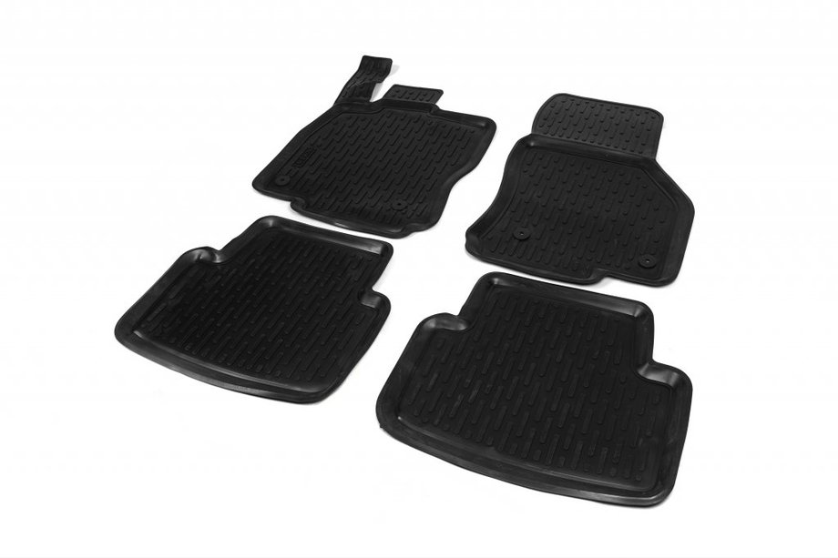 Skoda Octavia III A7 2013-2019 гг. Резиновые коврики (4 шт, Niken 3D) Image