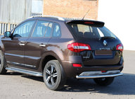 Задняя дуга AK002 (нержавейка) фото 1