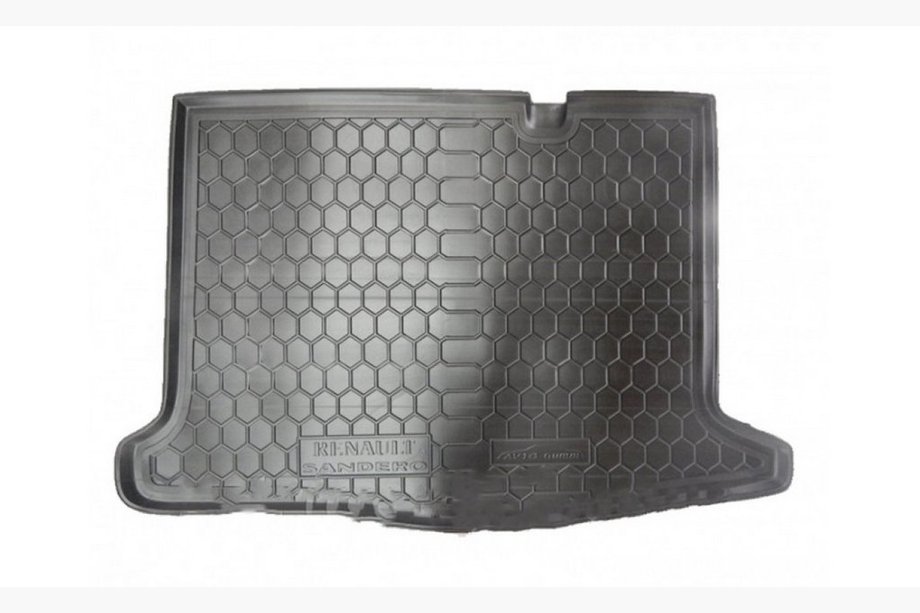 Renault Sandero 2013-2022 гг. Коврик багажника (пластик) Image