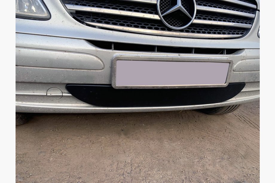 Mercedes Vito W639 Зимняя накладка на бампер (2004-2010) Image