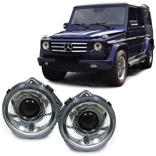 Передние фары (малый тип, 1989-2006) Mercedes G сlass W463 1990-2018 гг.