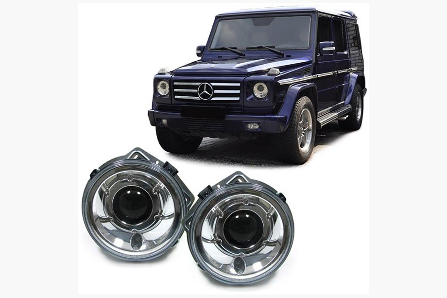 Mercedes G сlass W463 1990-2018 гг. Передние фары (малый тип, 1989-2006) Image