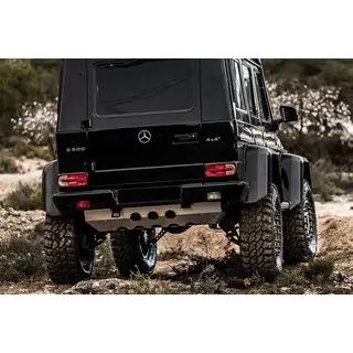 Защита Заднего Бампера (Топливного Бака) Mercedes G class W463 1990-2018 гг. фото 1