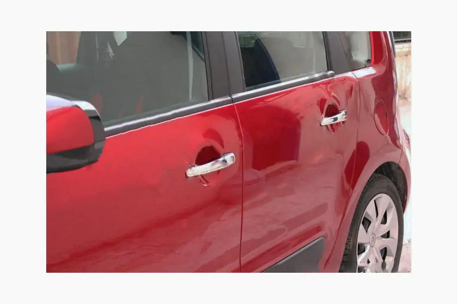 Citroen C-3 Picasso 2010-2017 гг. Хромированные Накладки на Ручки (4 шт., Нержавейка) Фото 8