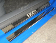 Seat Ibiza 2002-2009 гг. Накладки на Пороги Nataniko (8 шт., Нержавейка) фото 1