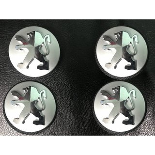 Колпачки на титановые диски 60 / 57мм в стиле Original (4 шт) Peugeot 107 2005-2014 гг.
